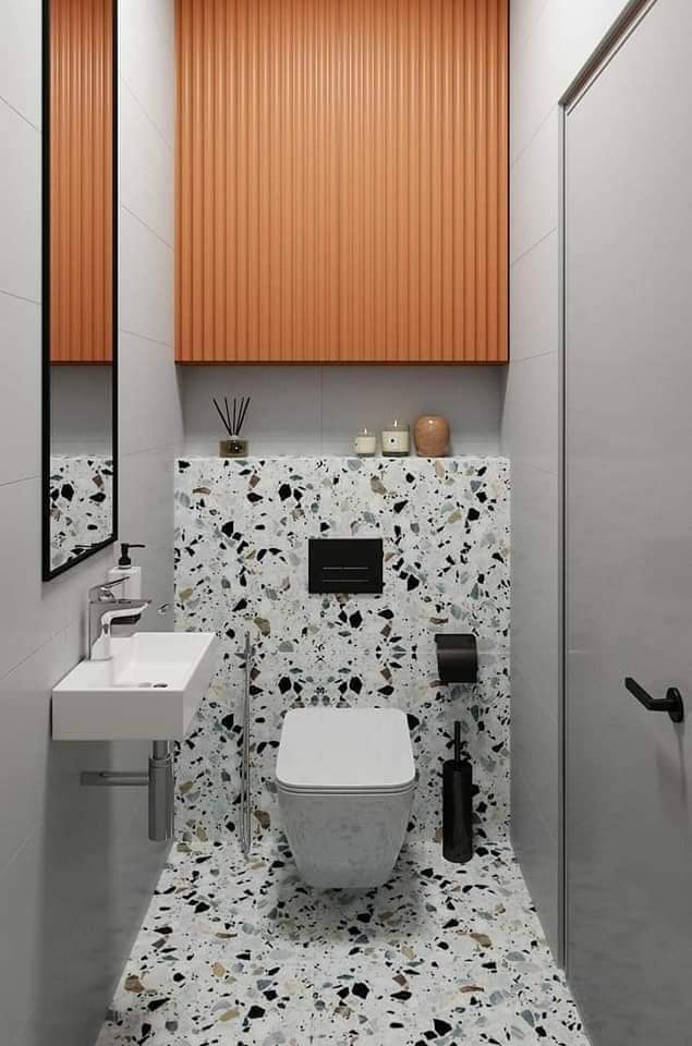 Banheiros modernos para se inspirar