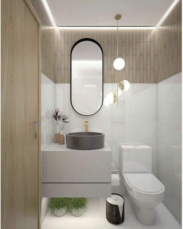 Banheiros modernos para se inspirar