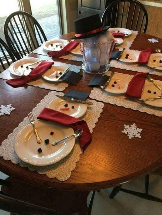 Ideias para decorar a mesa de natal