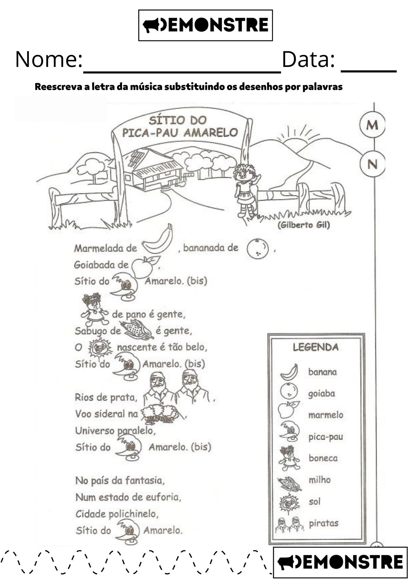 Atividade com musica