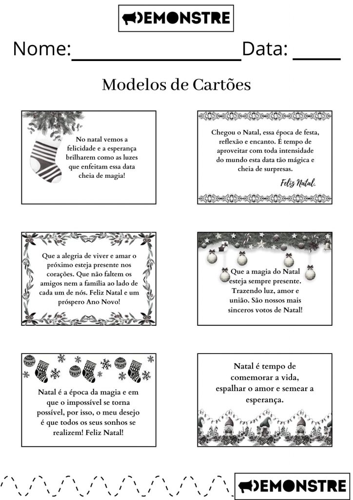Cartoes de Natal