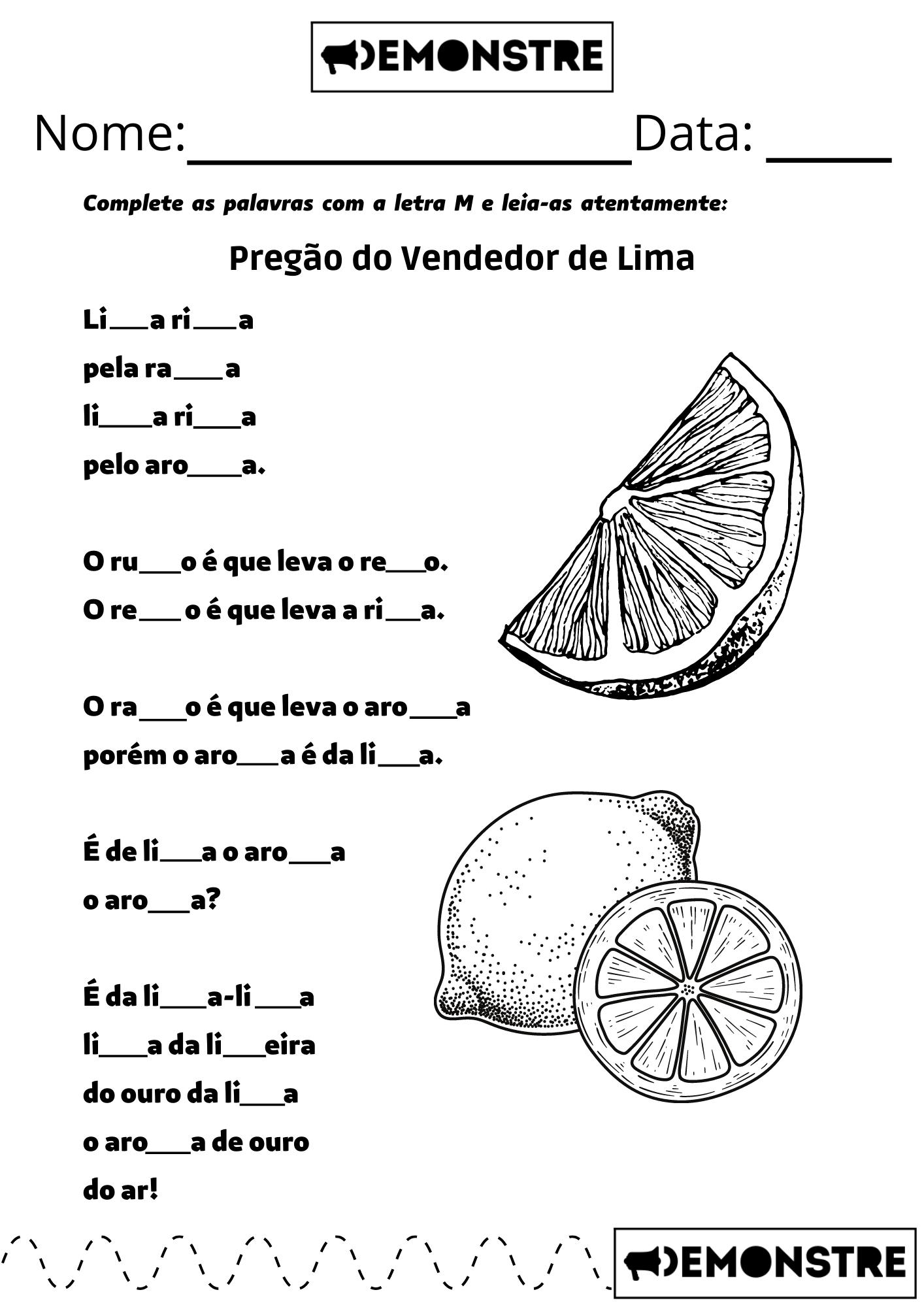 Letra M