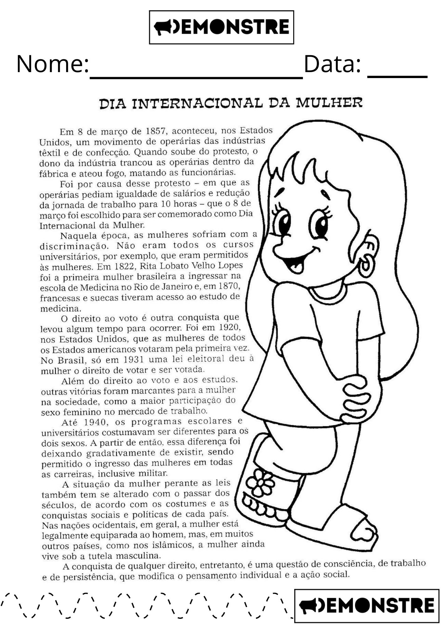 dia internacional da mulher 1