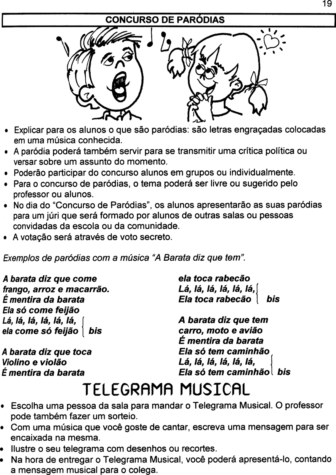 Concurso de Parodias