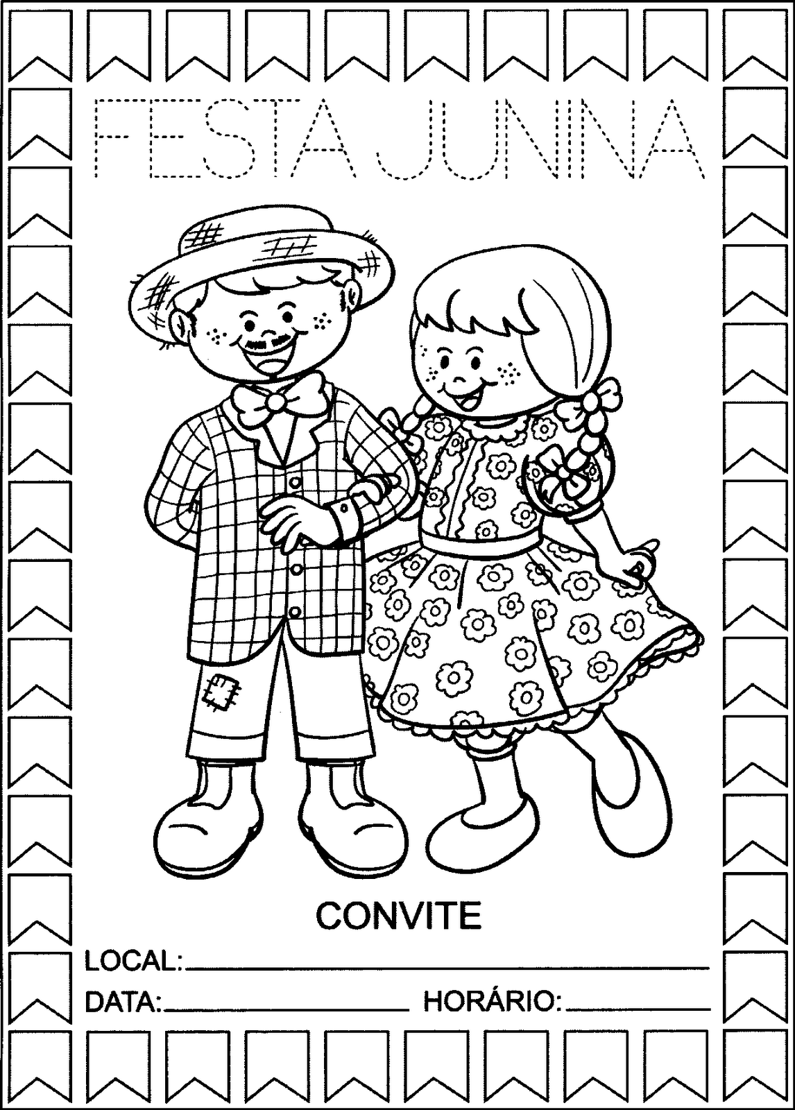 Convite - Festa Junina Convite Festa Junina