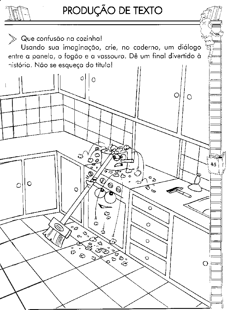 producao de texto pipocas