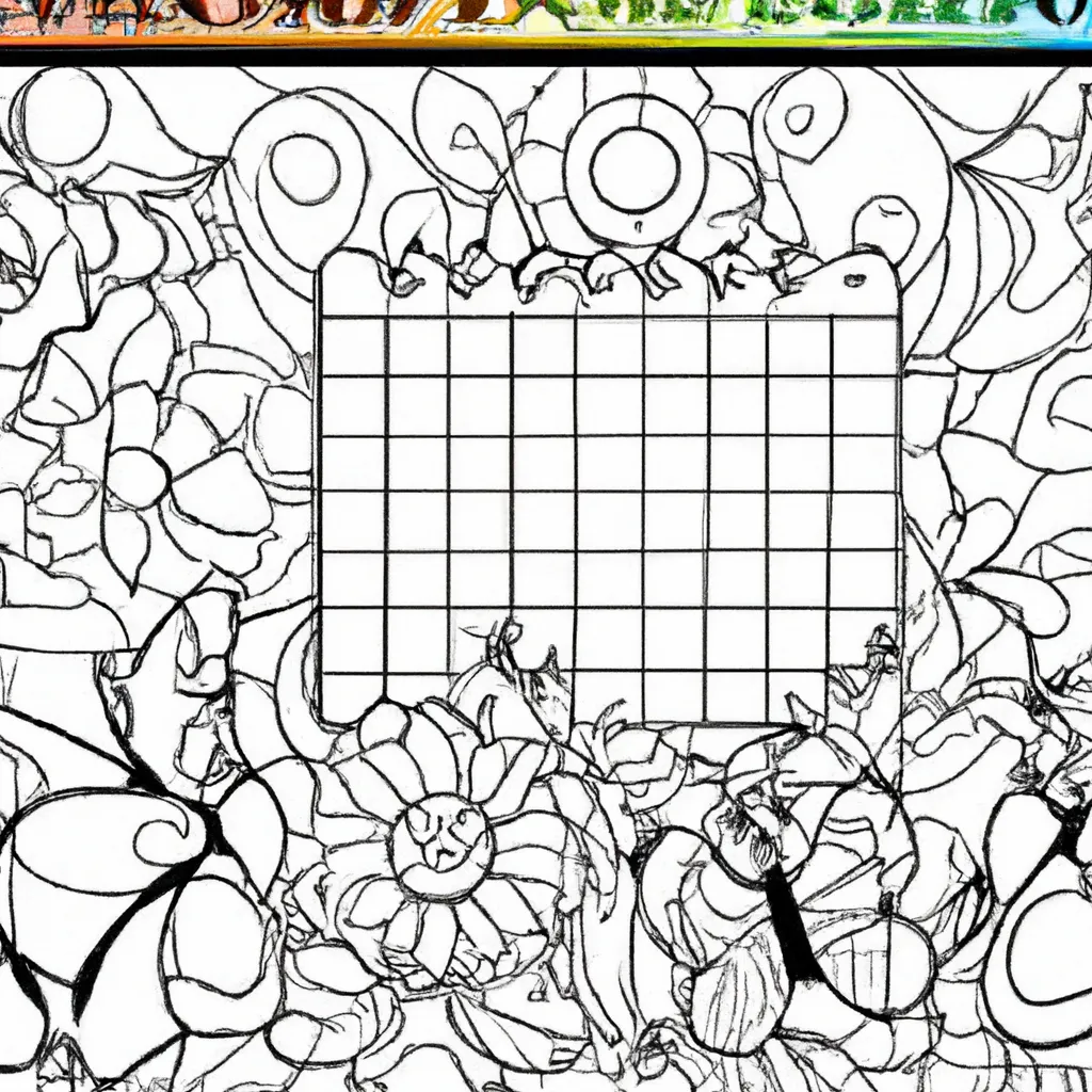 Atividade infantil de desenhando diario