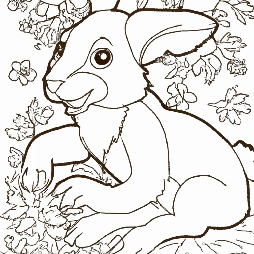 Atividade infantil de desenho lebre corrida animacao ilustracao