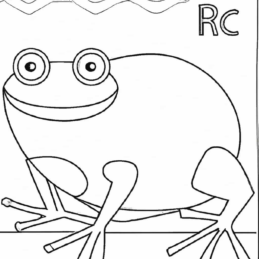 Atividade infantil de desenho ra animal fofo divertido