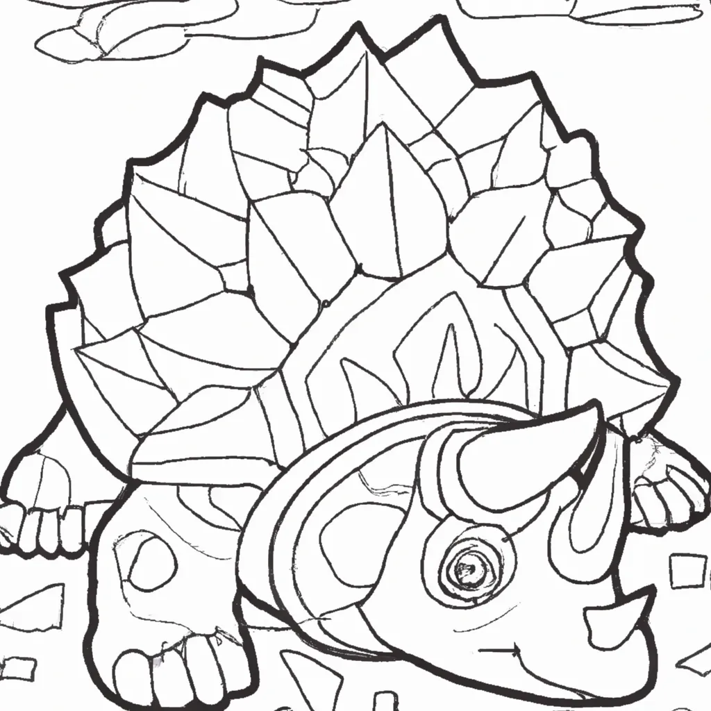 Atividade infantil de desenhos caruncho