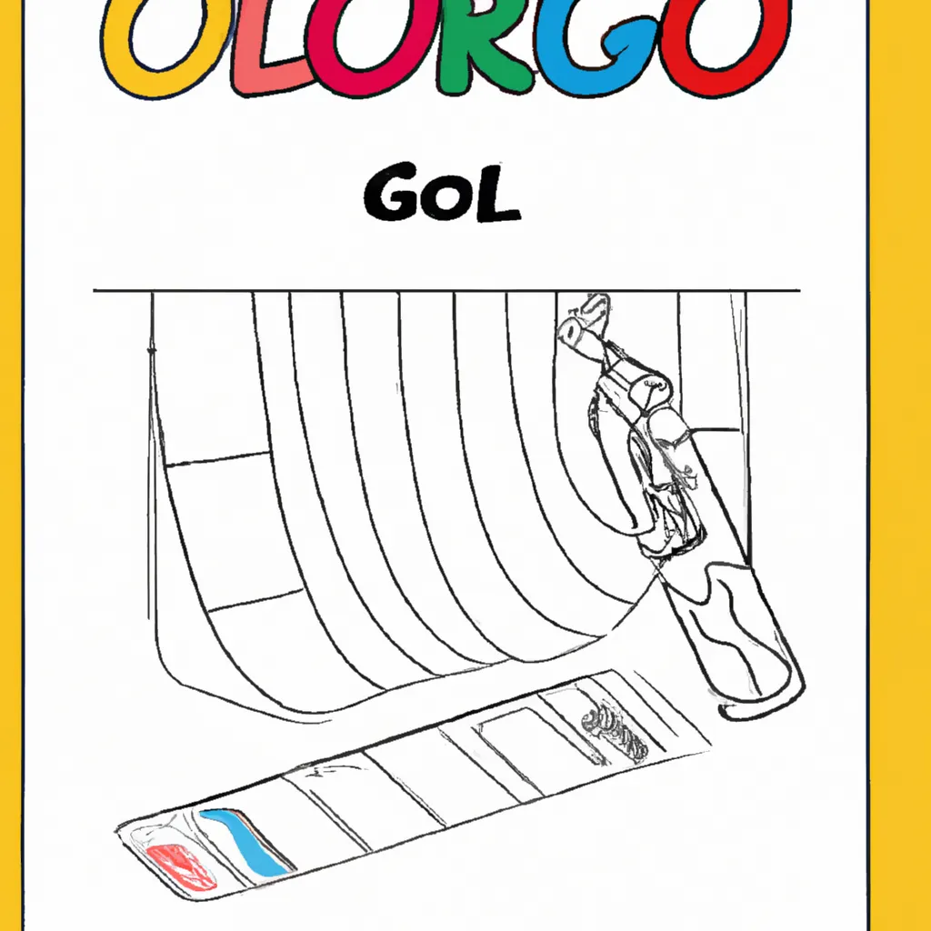 Atividade infantil de desenhos de gelo