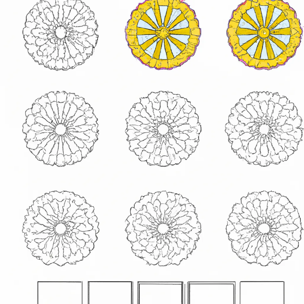 Atividade infantil de desenhos de rim arte etnica