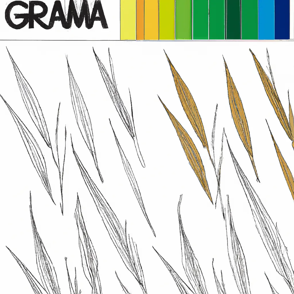 Espalhe Alegria: Desenho de Grama para Colorir! Atividade infantil de desenhos grama arte verde natureza