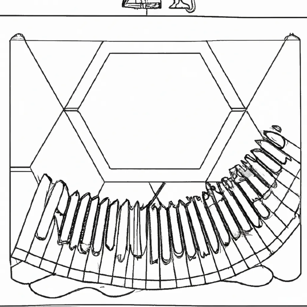 Atividade infantil de desenhos harpa arte instrumento musica