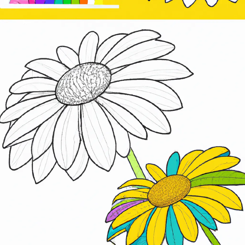 Atividade infantil de desenhos margarida da disney 1