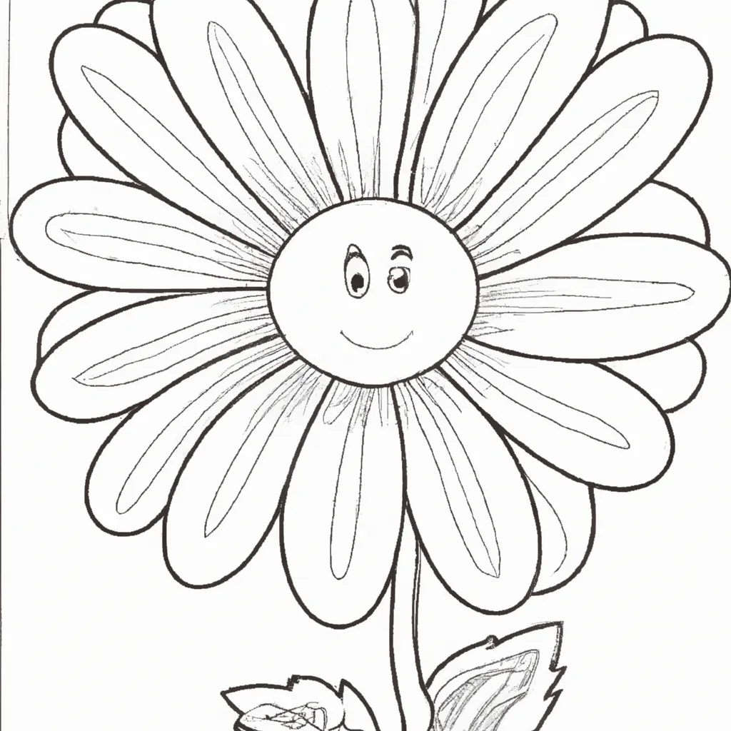 Atividade infantil de desenhos margarida da disney