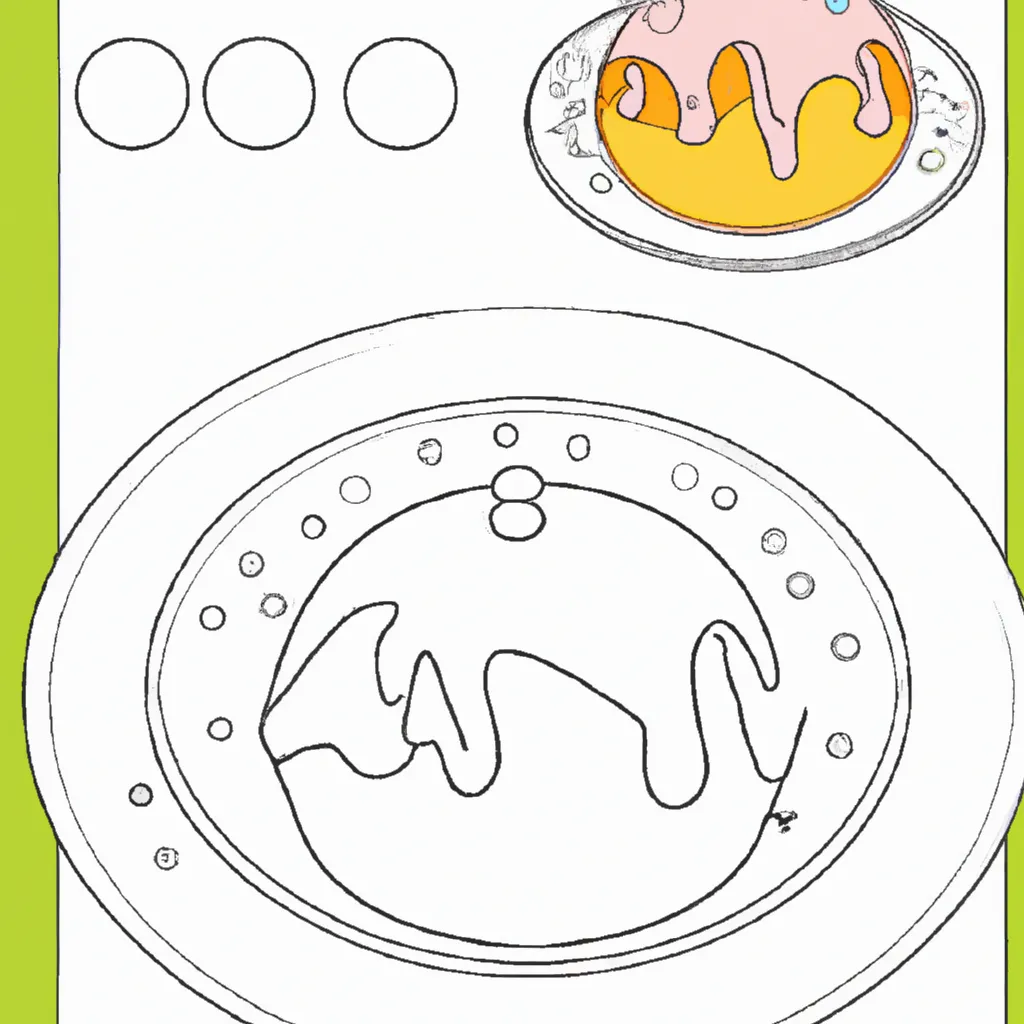 Atividade infantil de desenhos queijeira ilustracoes