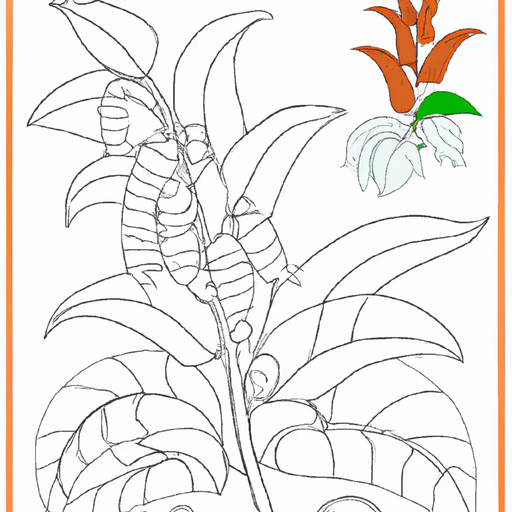 Atividade infantil de desenhos sanguessuga