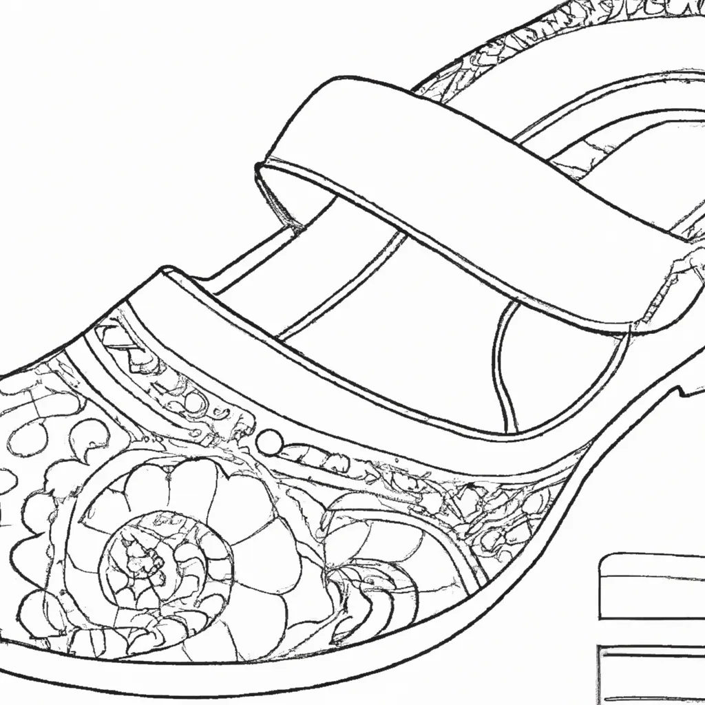 Adivinha o Sapato? Desafio de Colorir Divertido para Crianças! Atividade infantil de desenhos sapato