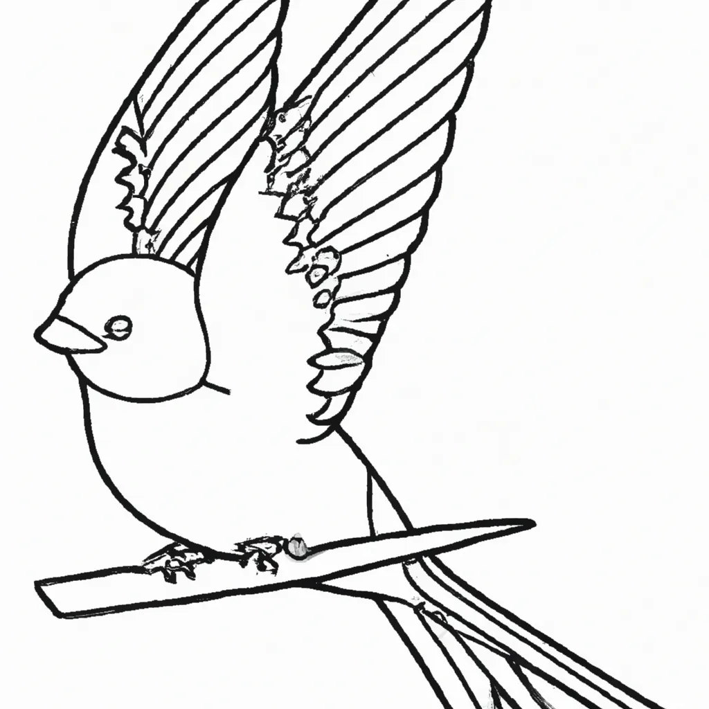 Desenho desenho andorinha