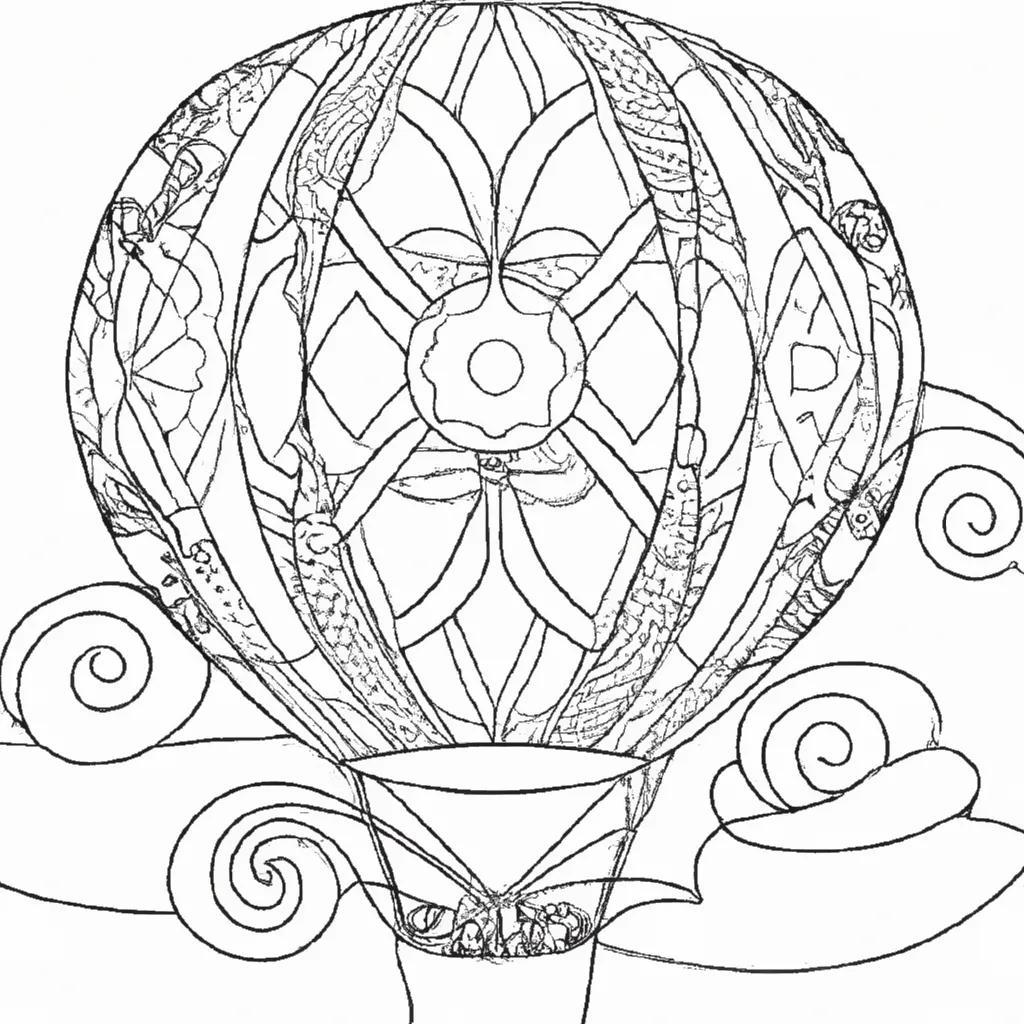 Desenho desenho balao