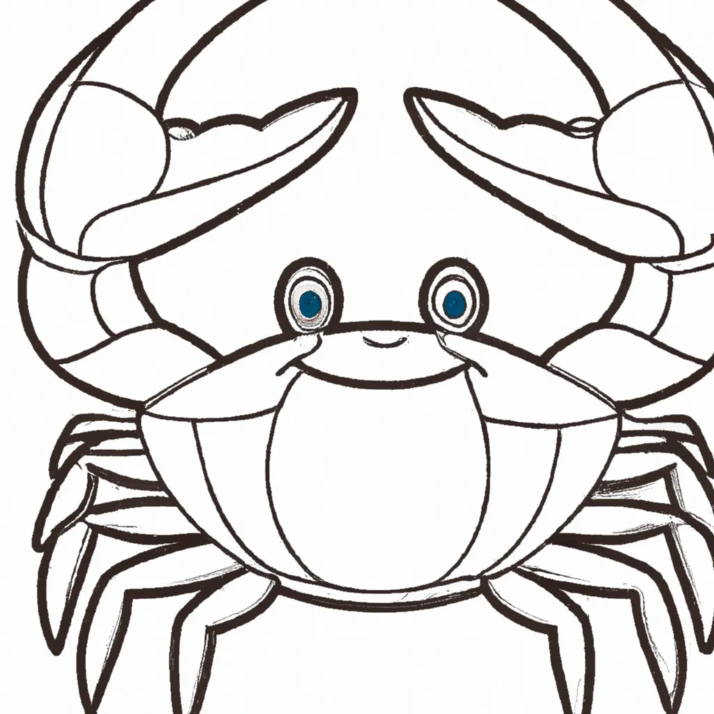 Desenho desenho caranguejo