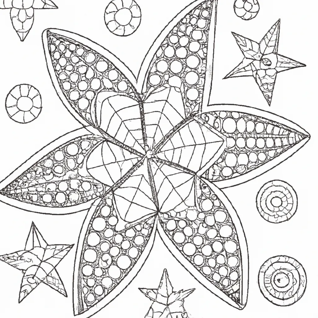 Desenho desenho estrela mar pt br