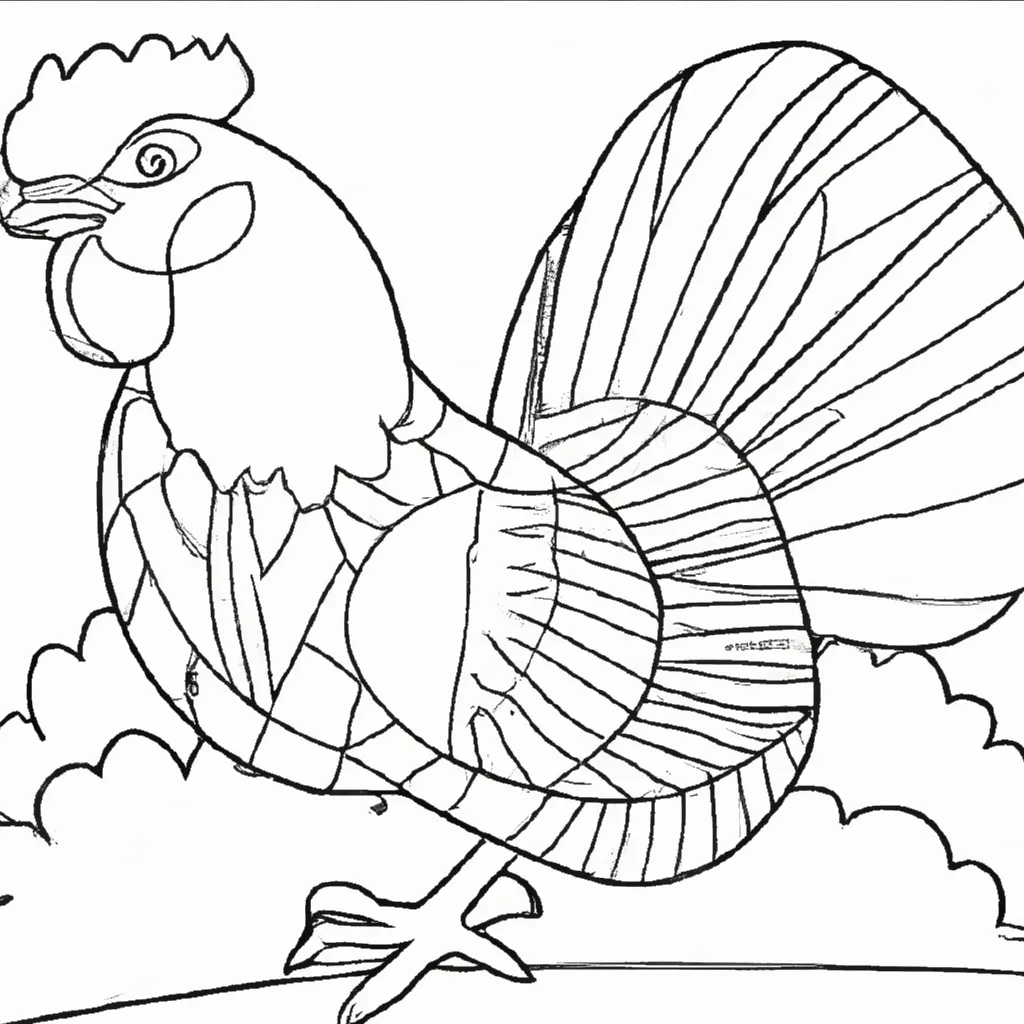 Colorindo um Garanhão: Desafio para Crianças! Desenho desenho garanhao