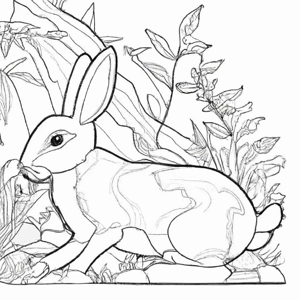 Desenho desenho lebre corrida animacao ilustracao