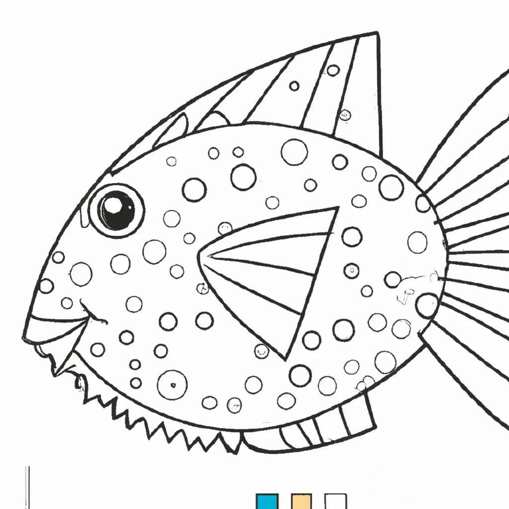Desenho desenho peixe cirurgiao