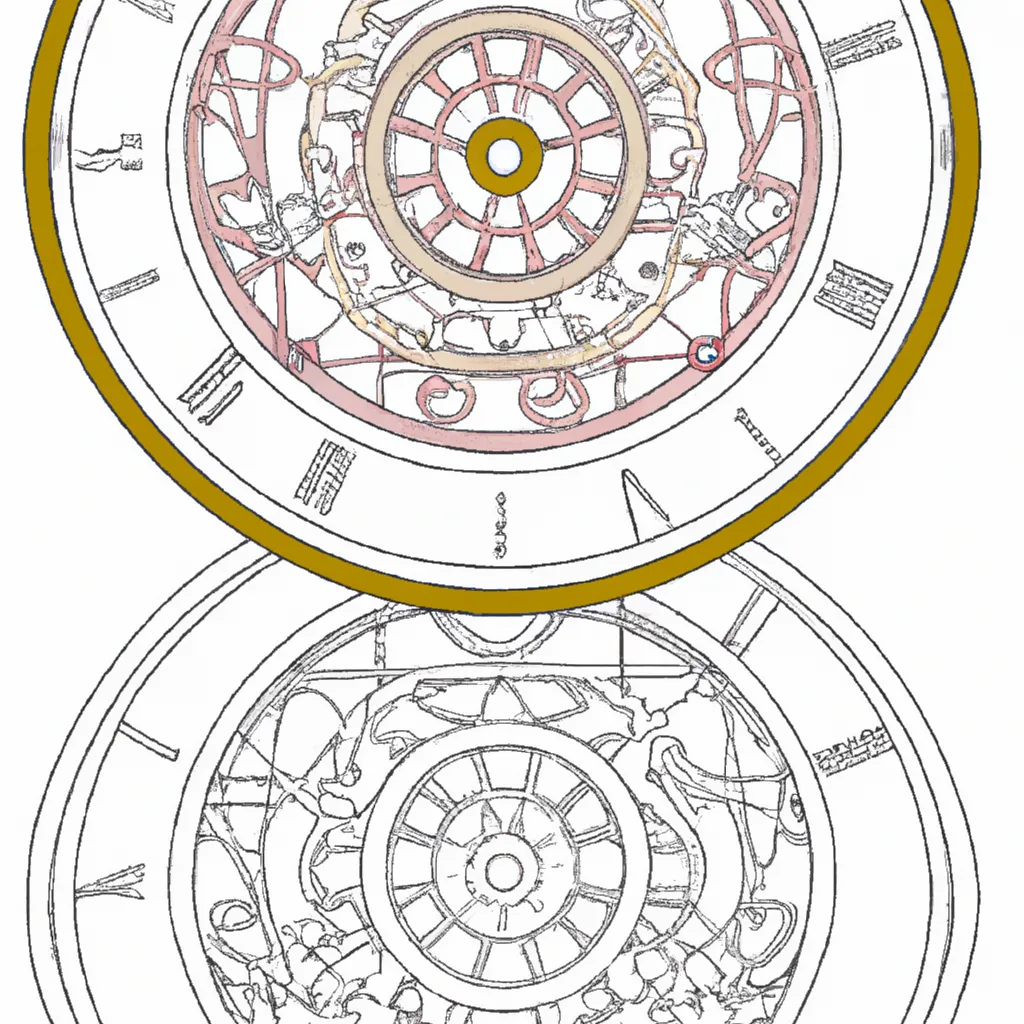 Desenho desenho relogio arte hora tempo