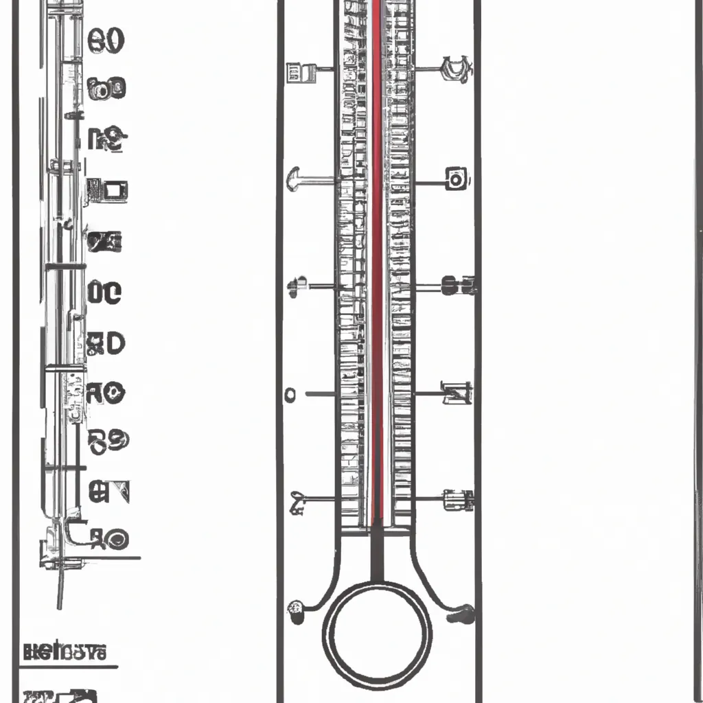 Desenho desenho termometro