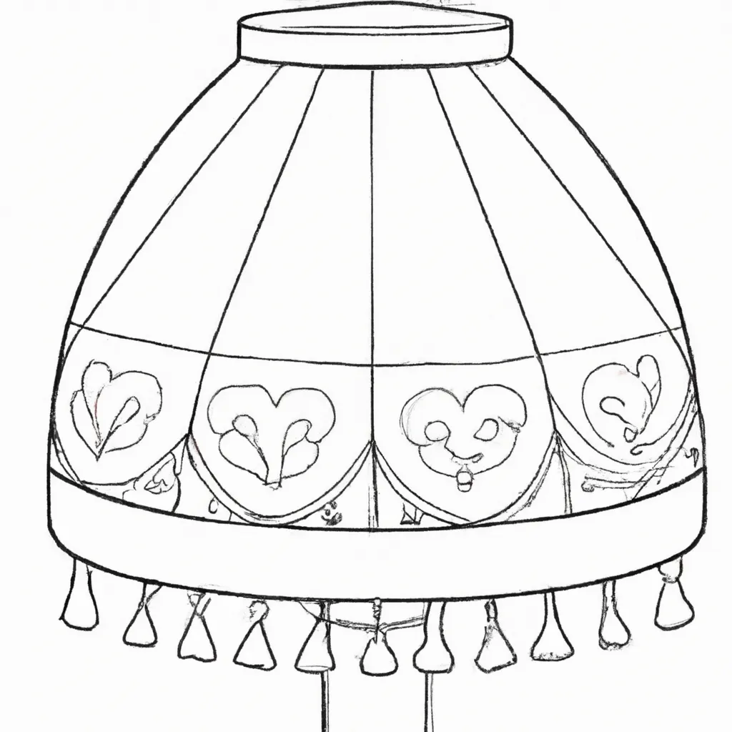Desenho desenhos abajour iluminacao decoracao