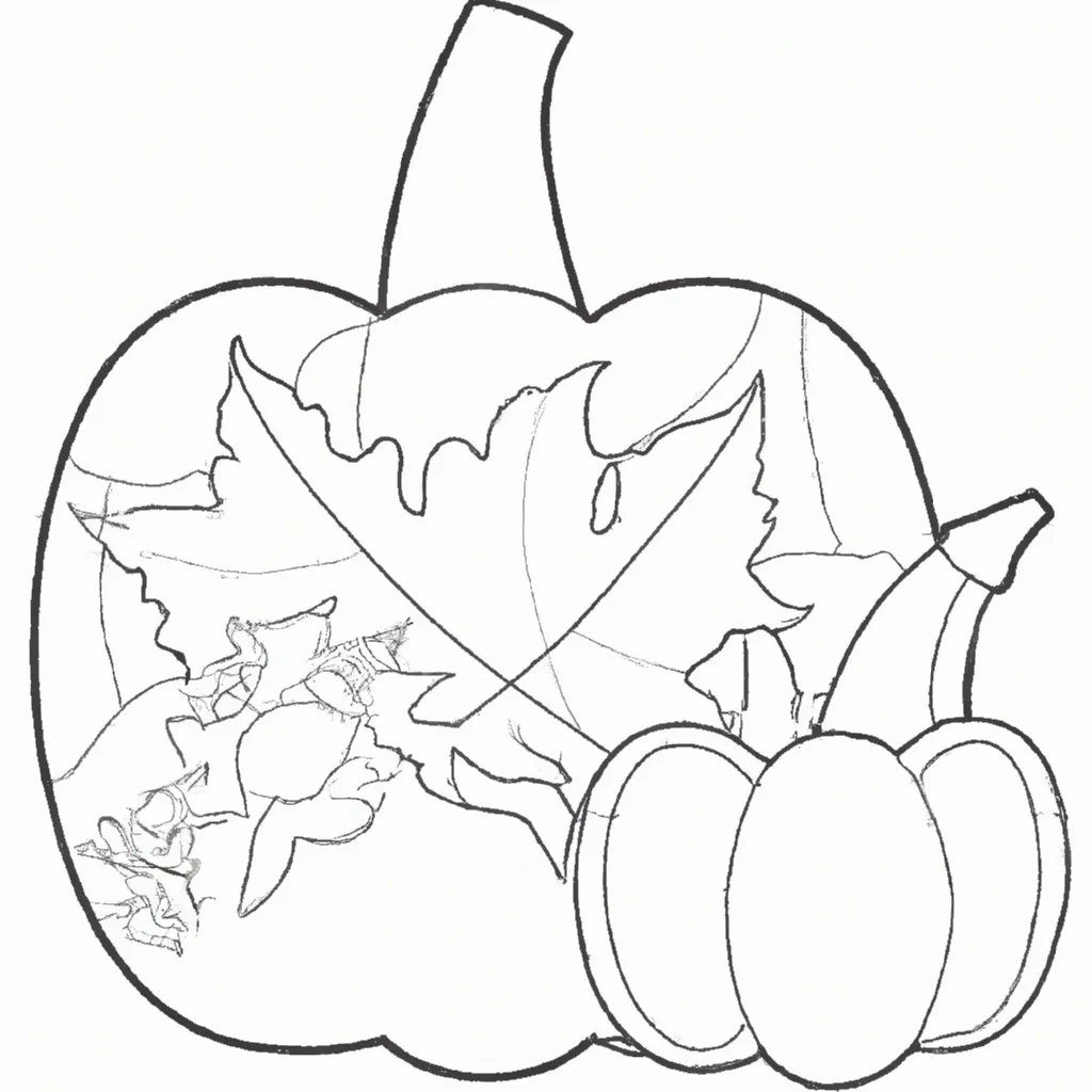 Desenho desenhos abobora