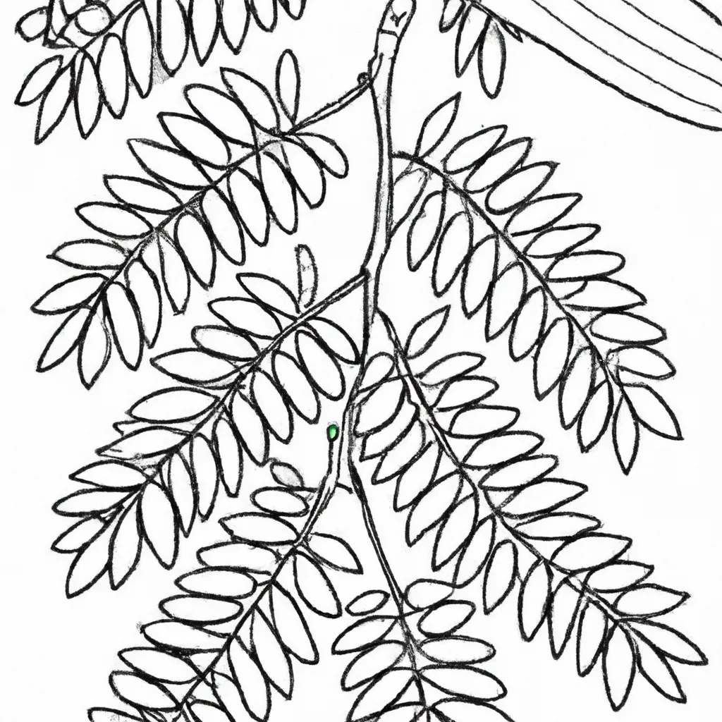 Desenho desenhos acacia