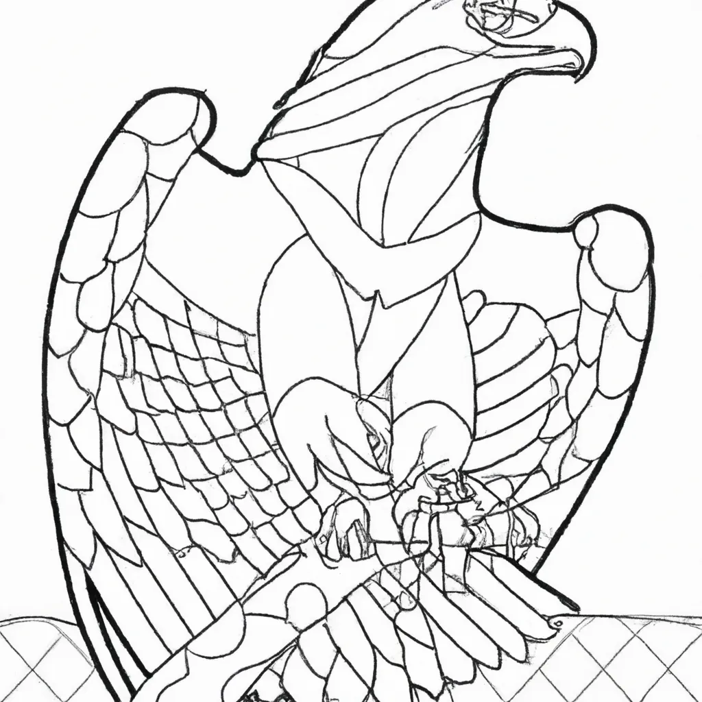 Desenho desenhos aguia