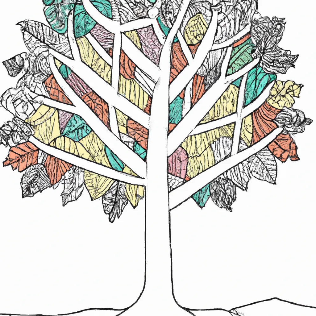 Colorindo o Outono: Desenho de Árvore para Crianças! Desenho desenhos arvore outono