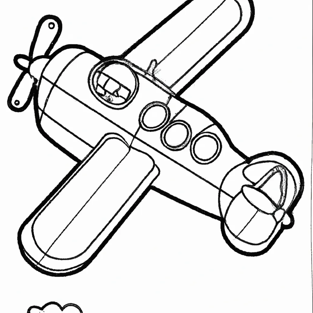 Desenho desenhos aviao