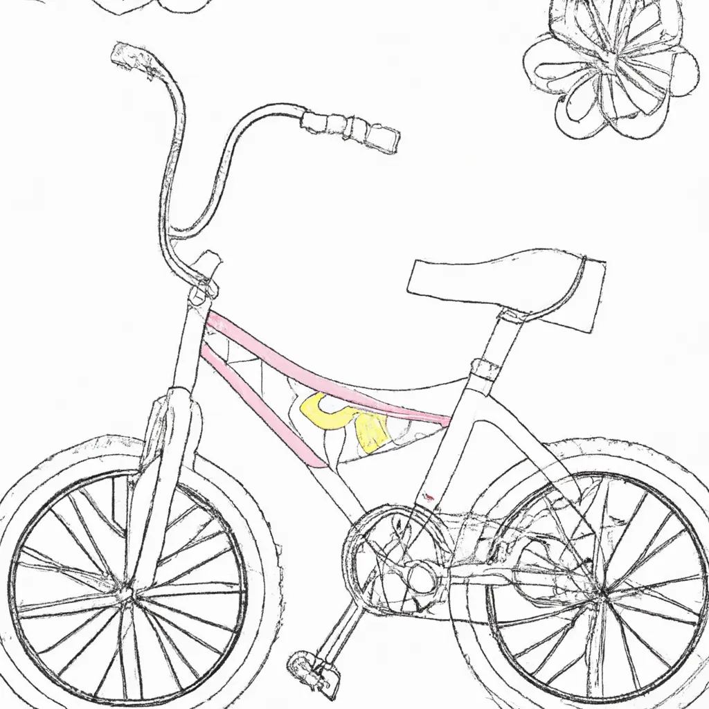 Desenho desenhos bicicleta