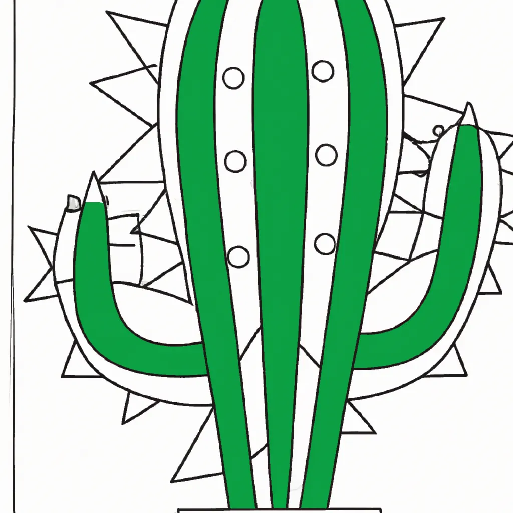 Desenho desenhos cacto