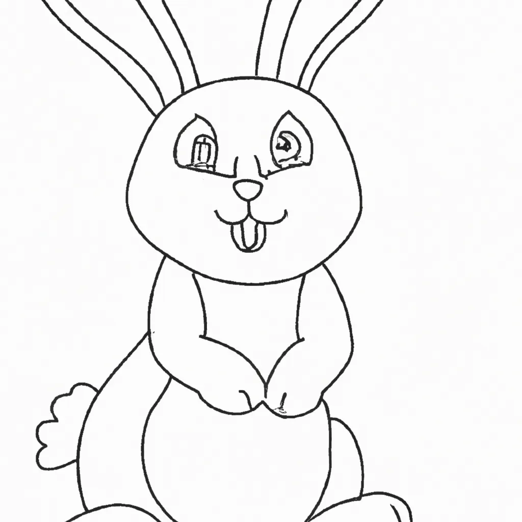 Desenho desenhos coelho 1