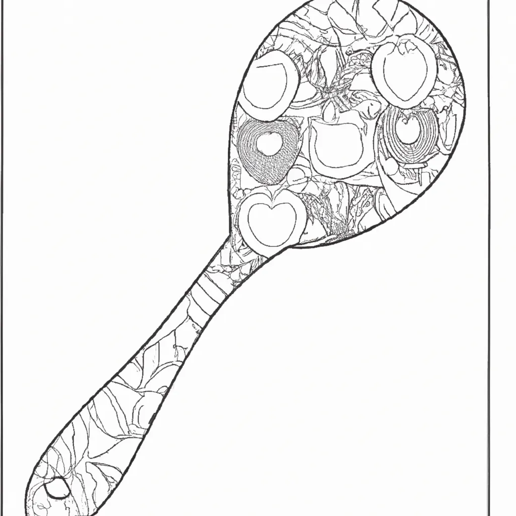 Desenho desenhos colher arte infantil