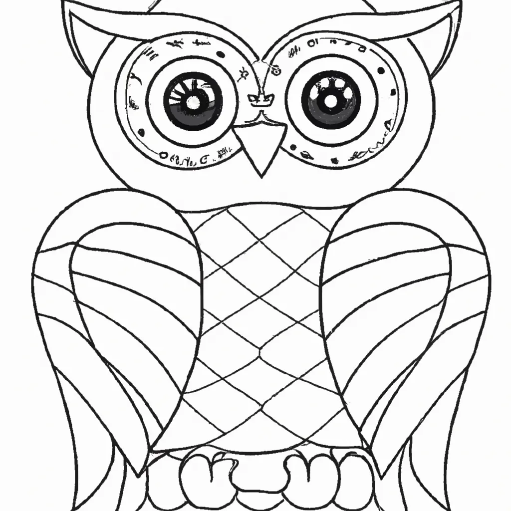 Desenho desenhos corujinha