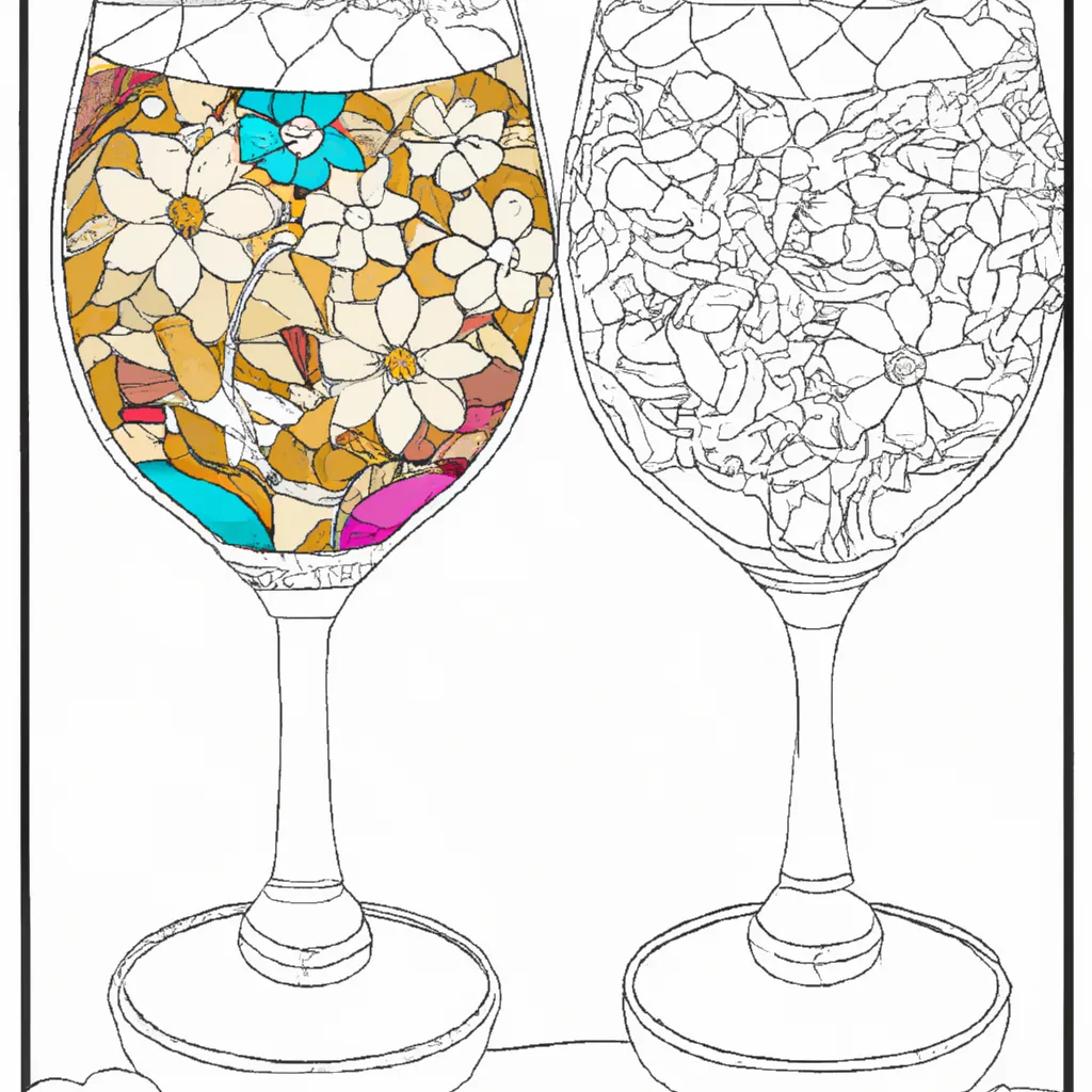 Desenho desenhos de vidro