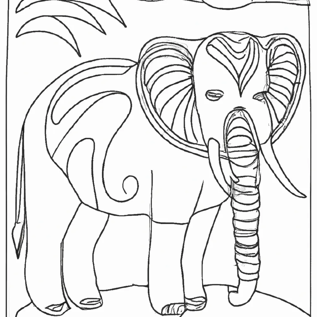 Desenho desenhos elefante arte infantil