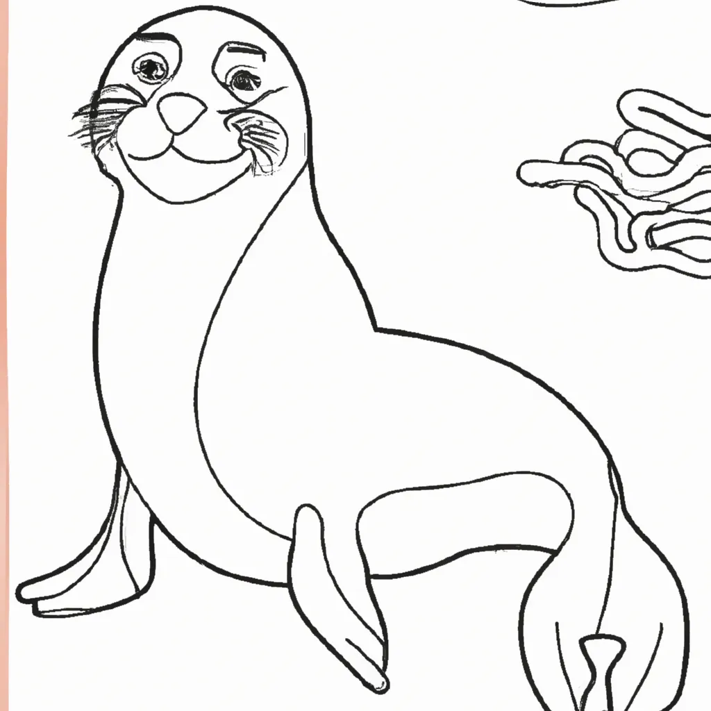 Desenho desenhos foca