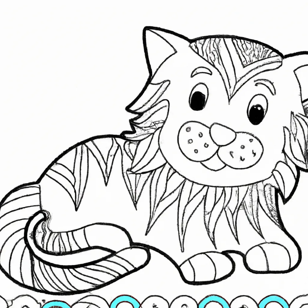 Desenho desenhos gato fofos felinos amigos