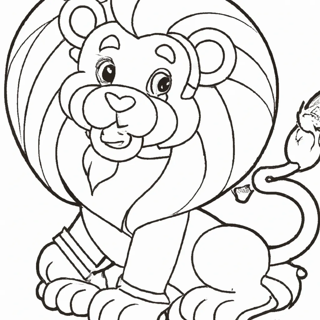 Desenho desenhos leao