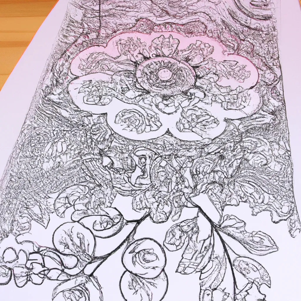 Desenhe Seu Lenço e Colora de Forma Criativa: Ideias Incríveis! Desenho desenhos lenco arte tecido decoracao