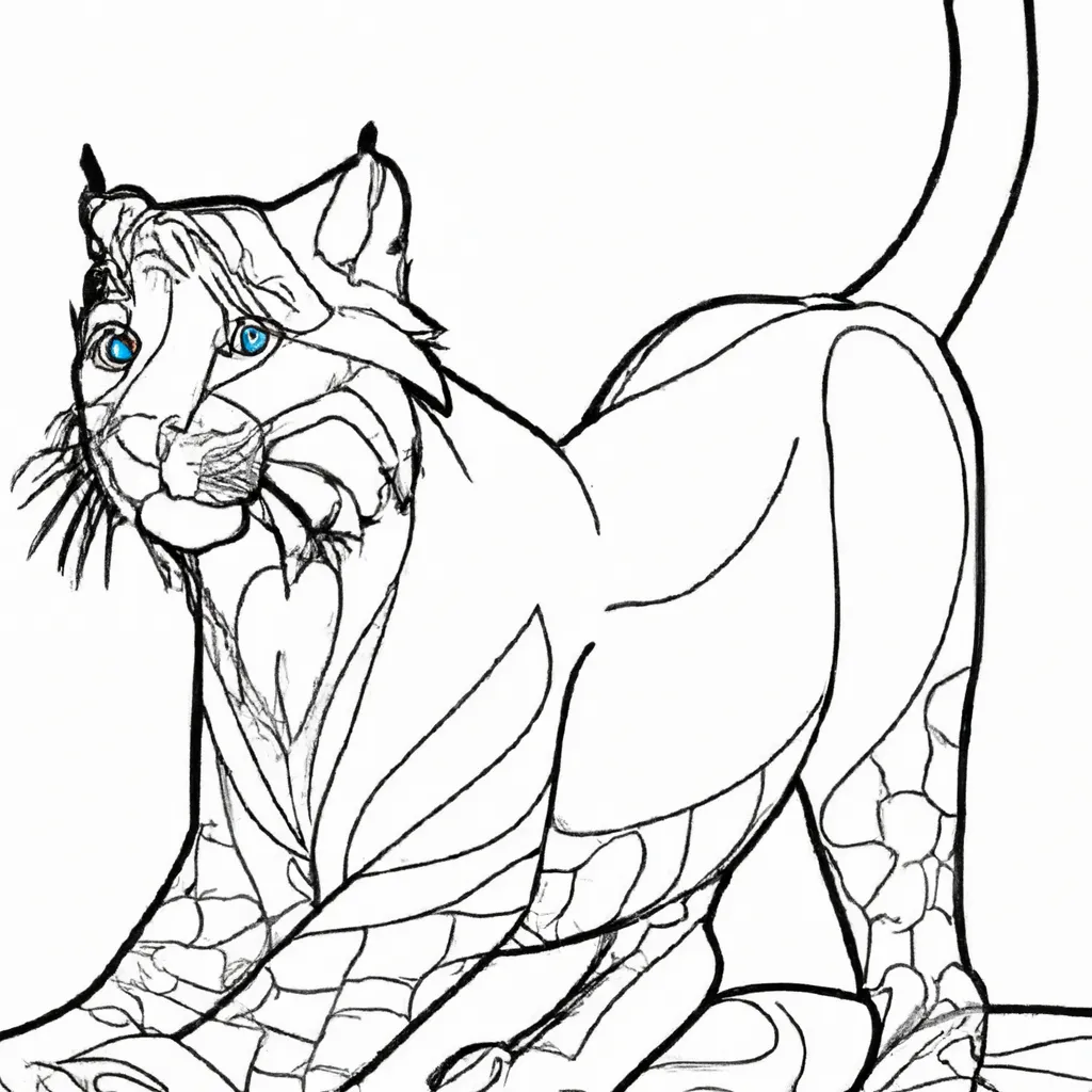 Desenho desenhos lince arte bichos fofos